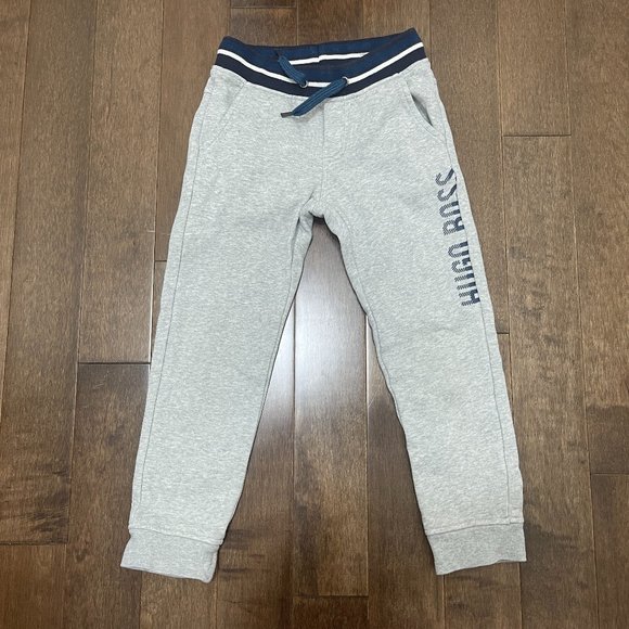 HUGO BOSS KIDS Side Logo Tracksuit Bottoms sz 6 - Picture 1 of 4